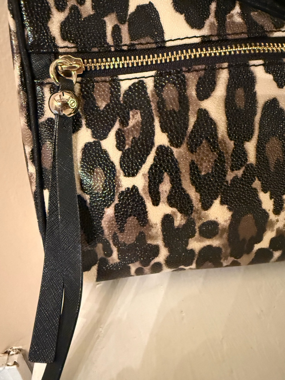 Kate Spade Shore Street Margareta / Tinie Leopard Crossbody Bag EUC - Picture 15 of 16